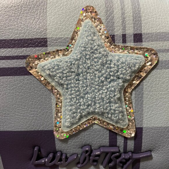 Betsey Johnson Blue Plaid Bag NWT - Picture 5 of 9